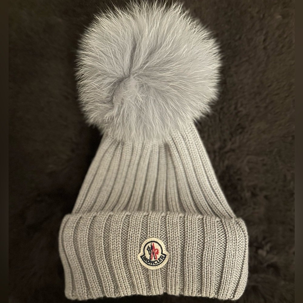Moncler Women’s Pompom Ribbed Beanie